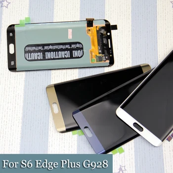 

Display For Samsung Galaxy S6 Edge Plus G928 G928F LCD Touch Screen Digitizer Assembly Replacement One by one test