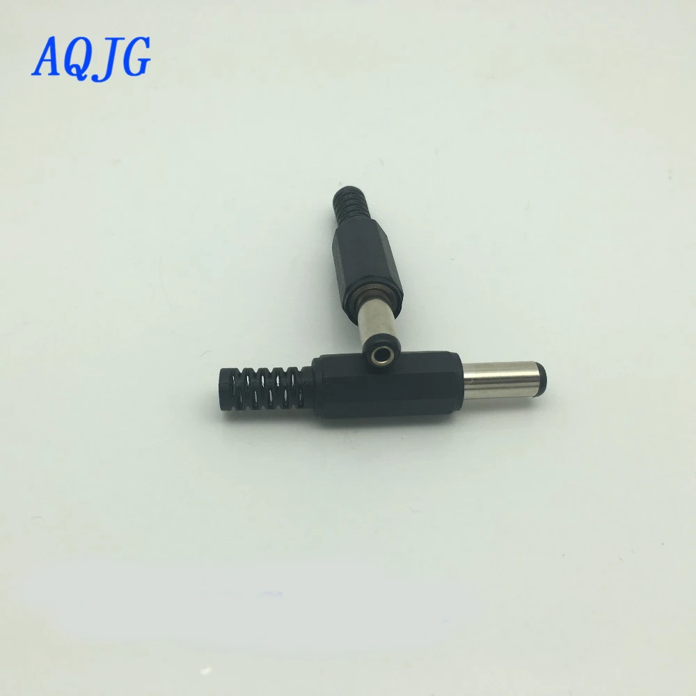 5.5*2.1mm 10PCS/Lot DC power Jack Plug 5.5*2.1MM 9mm short DC005 Charge Connector Male AQJG | Обустройство дома