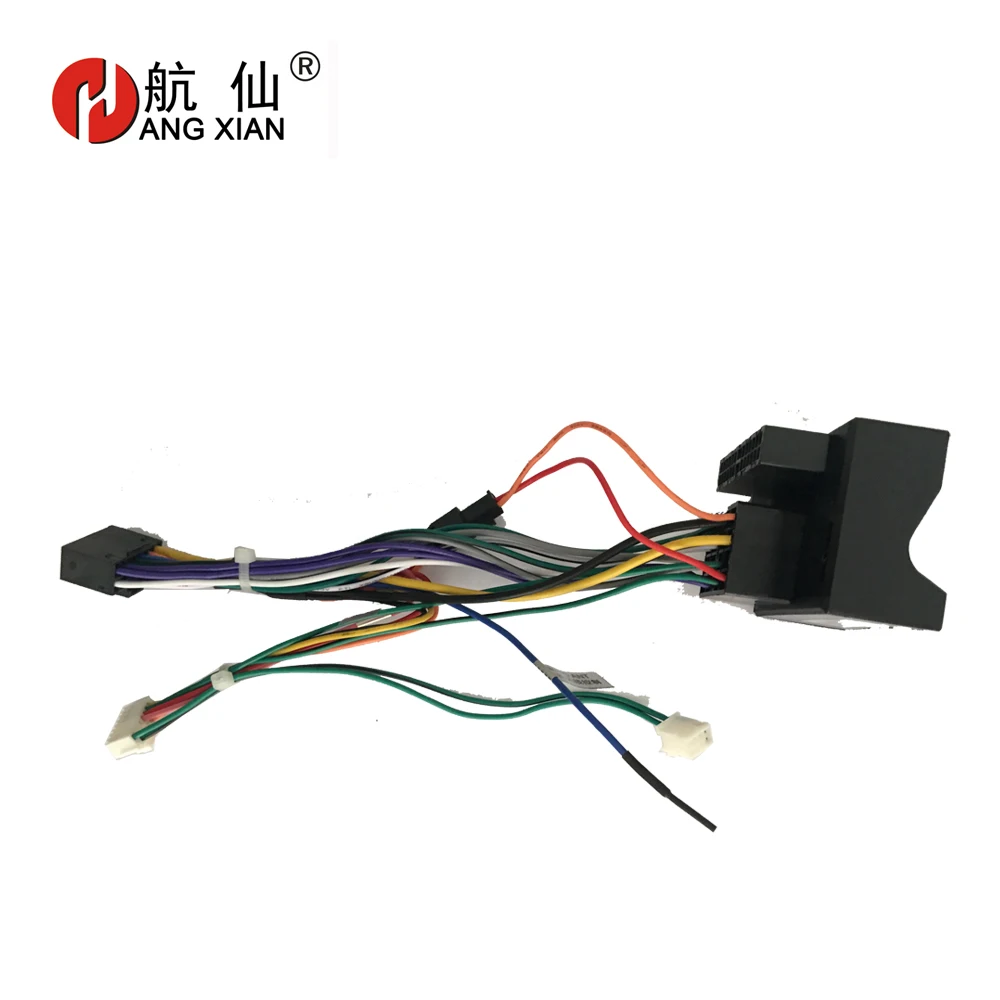 

Car Radio Female ISO Radio Plug Power Adapter Wiring Harness Special for Volkswagen High trim harness power cable