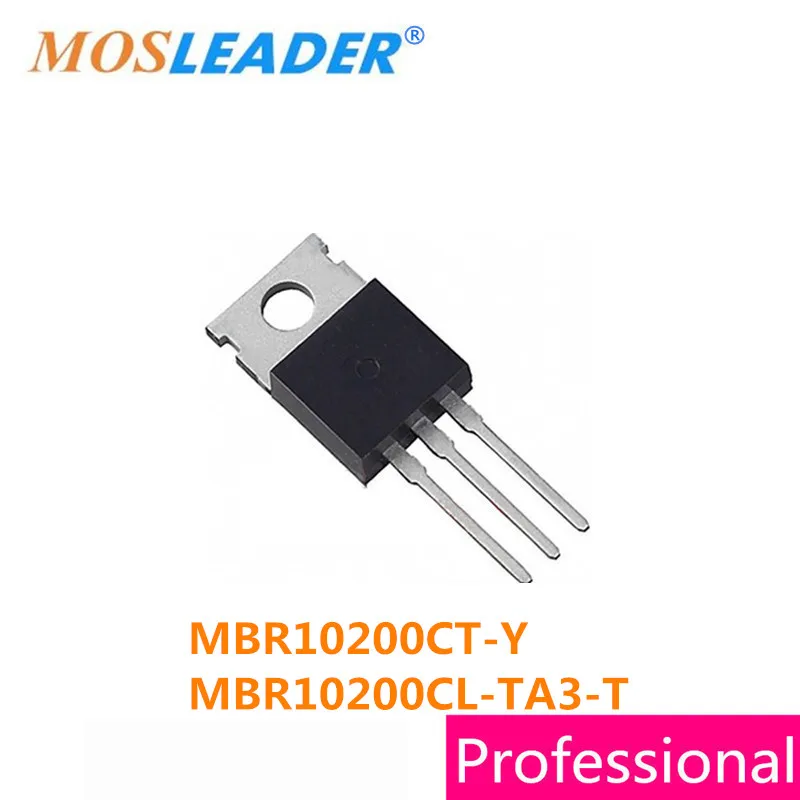 Mosleader 50PCS TO220 MBR10200CT-Y MBR10200CL MBR10200CL-TA3-T высокое качество | Электроника