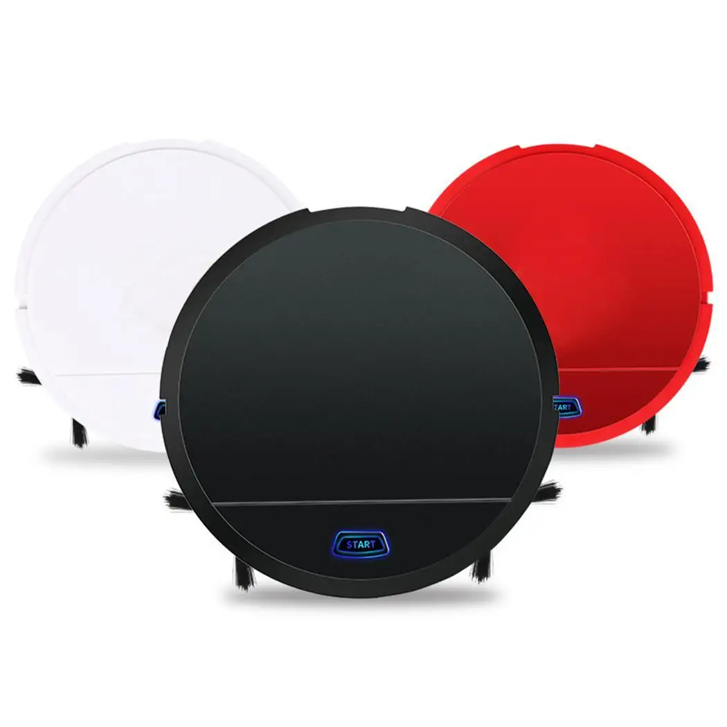 

Robot Vacuum Cleaner Automatic USB Charging Battery Smart Sweeping Robot Home Sweeping Machine Dust Collection Black