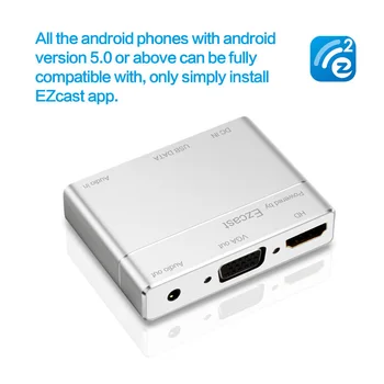 

New 3 in 1 USB to HDMI/VGA+Audio Converter S8pro Digital AV Adapter Powered for IOS Android Devices Windows Computer