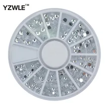 YZWLE 1 колесо 3D Diy Дизайн ногтей украшения/украшения для ногтей/инструмент для ногтей, идеально подходит для маникюрного салона(ZH-72