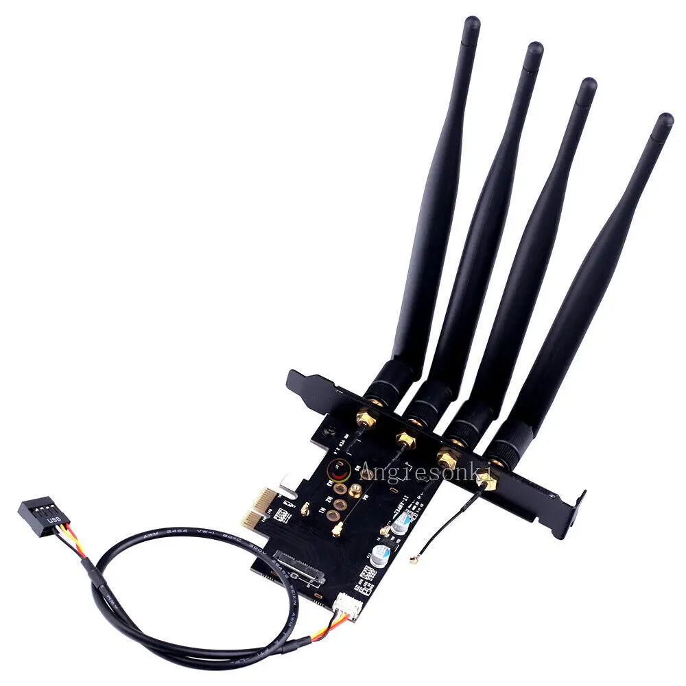 BCM94360CD/BCM94331CD wi-fi/WLAN модуль для PCI-e 1x 16x Настольный ПК wifi адаптер