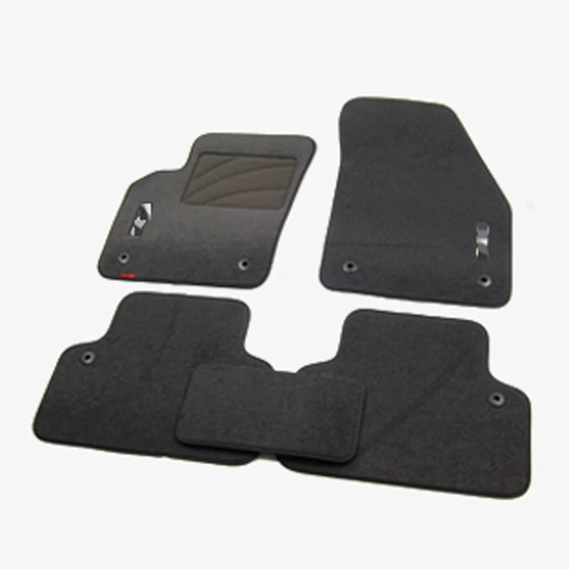 Savanini Premium Fabric Nylon Washable Car Floor Mats Carpet For Volvo