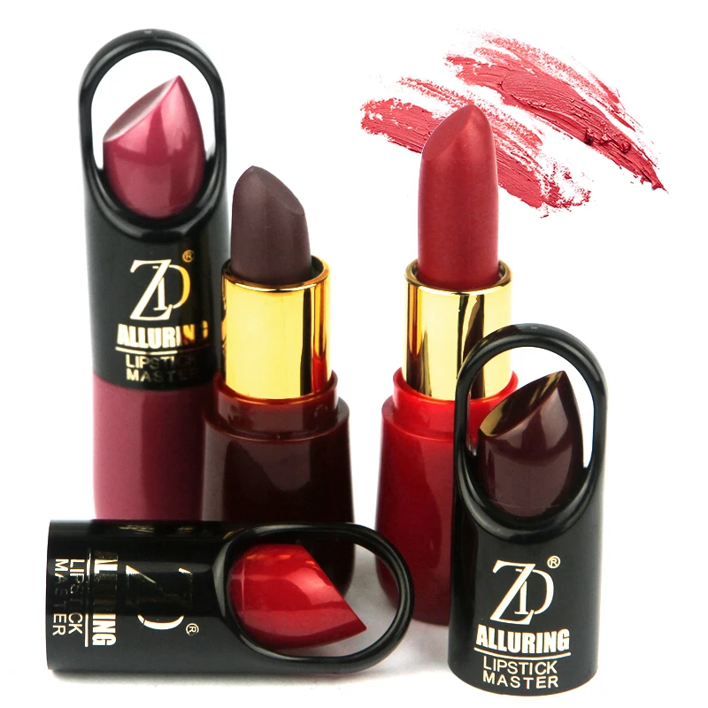 

ZD 24 Colors Sexy Matte Lipstick Long Lasting Lips Tint Makeup Pigment Maquiagem Red Smooth Lip Stick Gloss Cosmetic L035AM