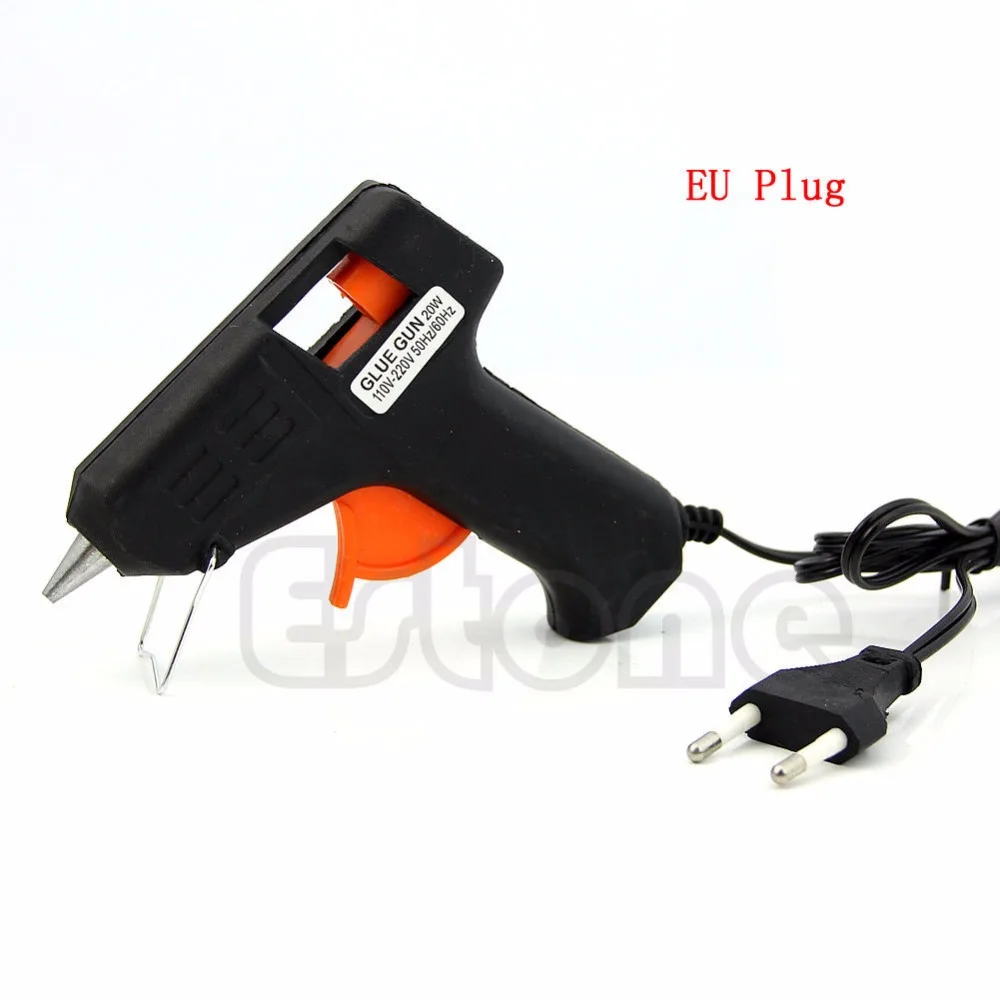 

EU Plug 20W Electric Heating Hot Melt Glue Gun Sticks Trigger Art Repair Tool