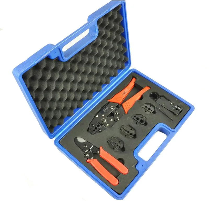 LS-05H-5A2 High Quality Combination Tools in plastic box with LS-05H Crimper LS-206 Cutter LS-312B Stripper and die sets 1