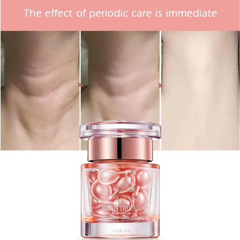 Clothes of Skin Anti-Wrinkle Anti-Aging Neck Serum Tighten Firming Neck Skin Moisturizing Essence Weaken Fine Lines Improve skin