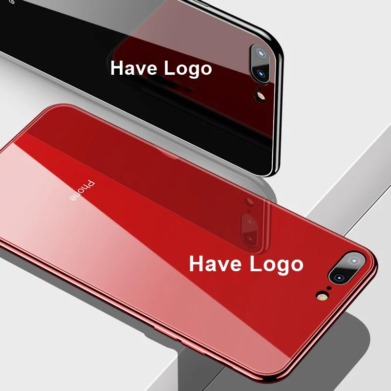 Shockproof Tempered Glass Case for iPhone XR XS MAX 6s 7 8 Plus 7plus 8Plus Coque Soft Silicone Phone Cover for iPhone Case Mask