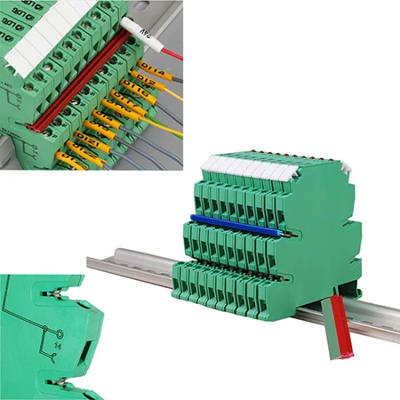 V shaped blade fast connection 450