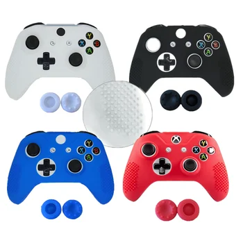 

Non-slip Silicone Skin Case for Xbox one S Protective Joystick Cover Thumb Caps thumb grips for Xbox One Slim Controller