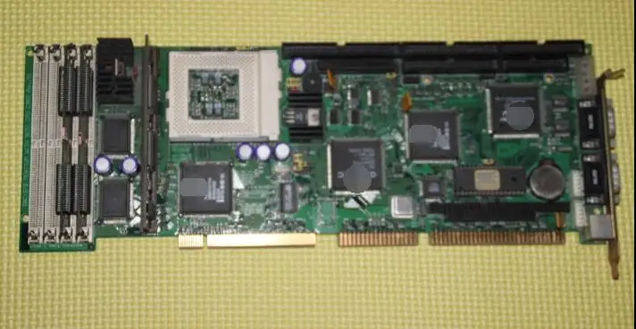 

100% OK IPC Board SBC-570 Rev.A1 Full-size CPU Card ISA PCI Industrial Embedded Mainboard PICMG1.0 With CPU RAM