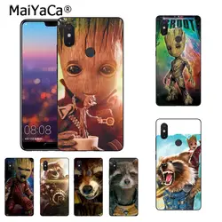 Maiyaca Guardian реактивный енот Грут Treeman чехол для телефона для Xiaomi mi 6 mi x2 mi x2S Note3 8 8SE Redmi 5 5 плюс Note4 4X Note5