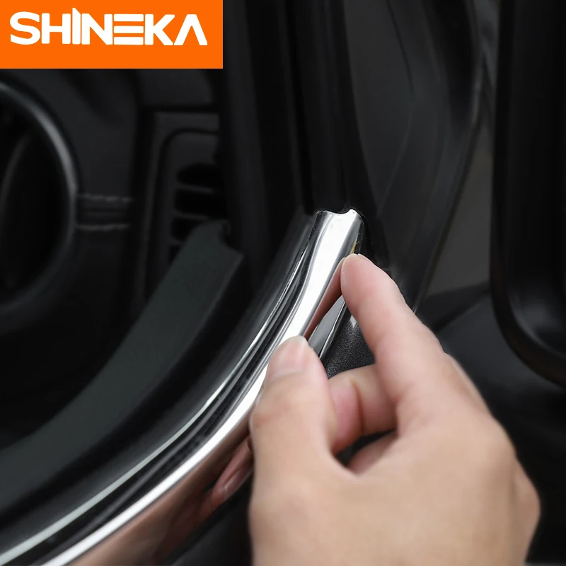 Наклейка для автомобиля SHINEKA Jeep Wrangler JL аксессуары 2 двери 4 украшение окна 3D
