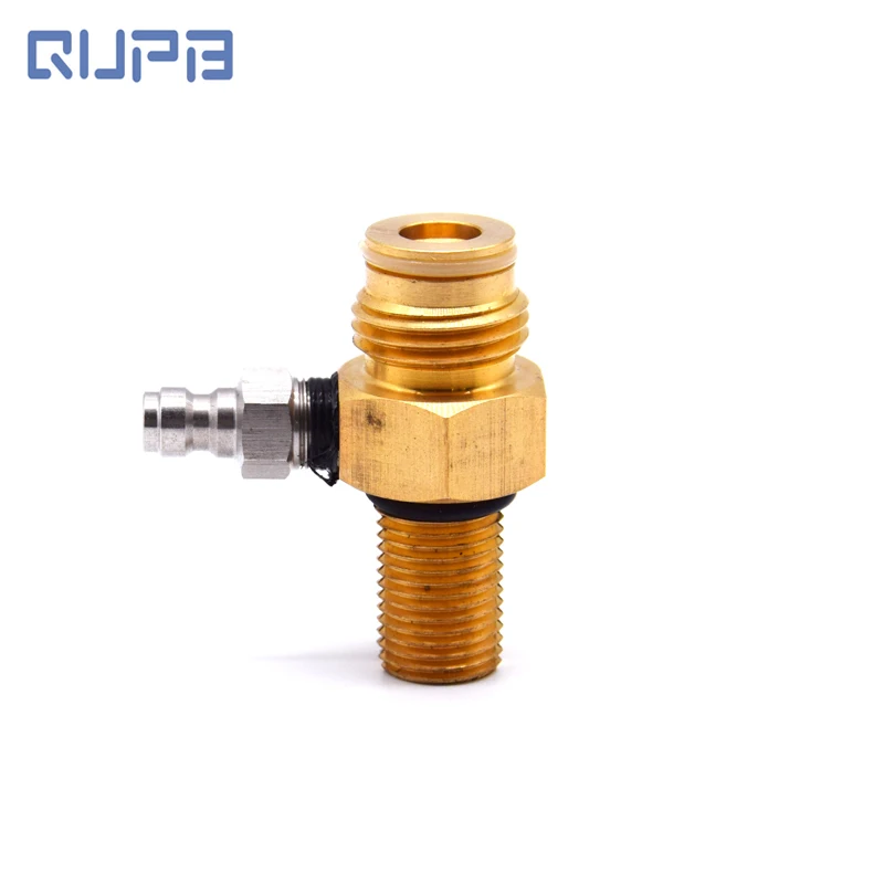 

Paintball Co2 tank Pin Valve Copper Male 5/8"-18UNF and G1/2-14 thread
