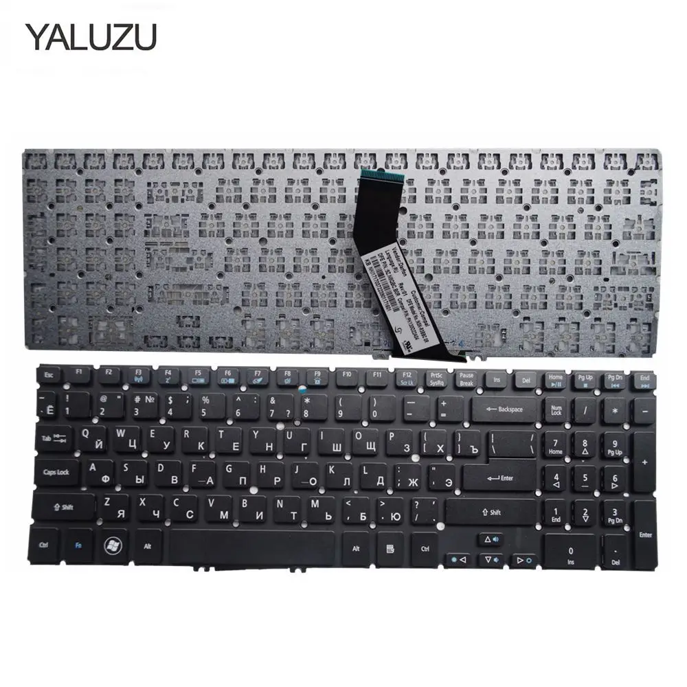 Teclado do laptop russa para Acer Aspire V5 V5-571 V5-531 YALUZU V5-531G V5-551 V5-551G V5-571P V5-571PG V5-531P Q5LJ1 M5-581 RU