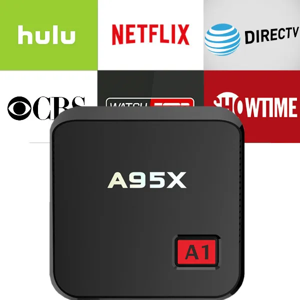 

New Arrivals NEXBOX A95X A1 with 1 year Netflix/HULU/Directv/CBS account warranty work in Set top box Smarttv smartPhone