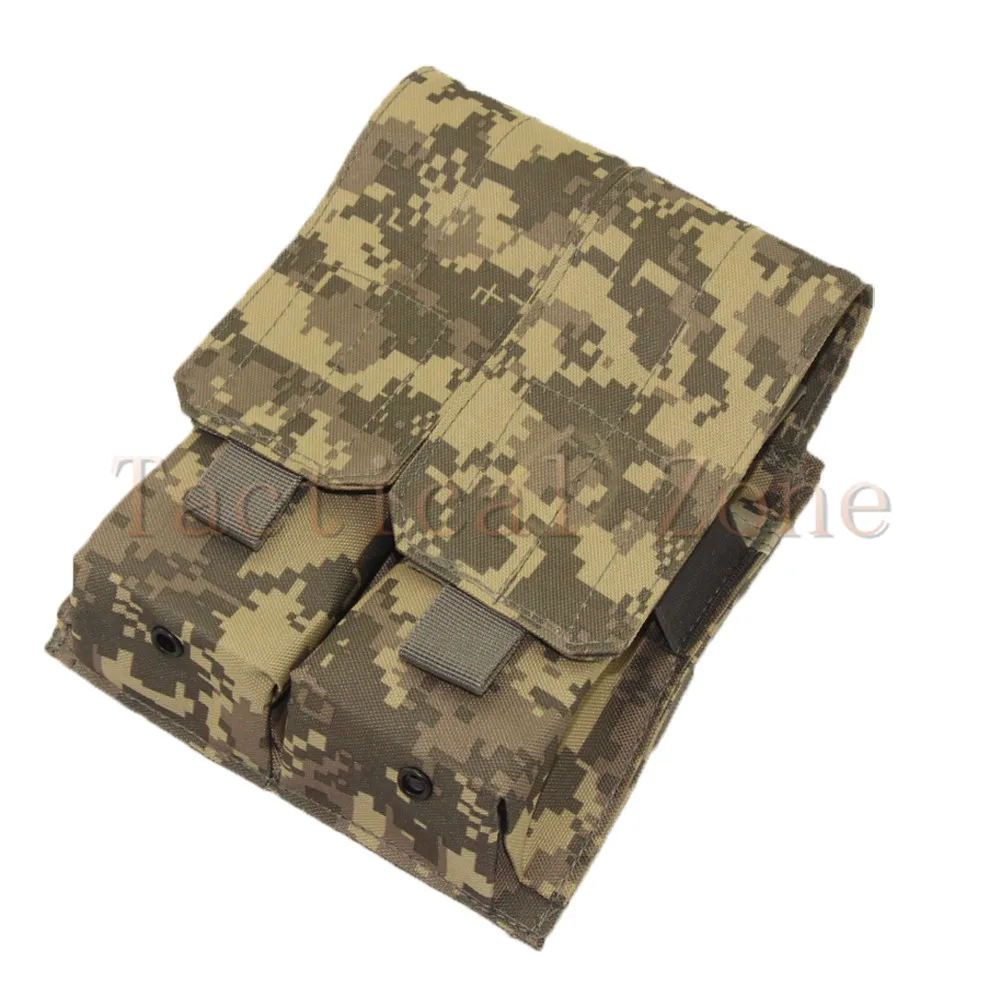 Molle Тактическая Винтовка маг подсумок сумка картридж Клип чехол для M4/M16 5,56. 223 Охота страйкбол черный загар зеленый Camoflage - Цвет: ACU