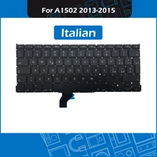 10pcs/lot Laptop IT Italian Layout For Macbook Pro Retina 13″ A1502 Italy keyboard Replacement 2013 2014 2015 Year