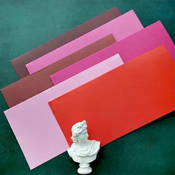 

YPP CRAFT PACK OF 42 - 6 COLORSDL A4 COLOUR SHADES CARDS AND ENVELOPES BERRY SHADES 300GSM
