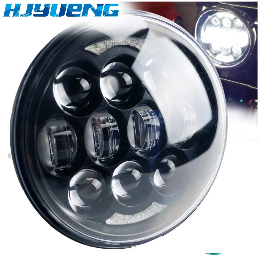 Для Harley 5 3/4 &quotМотоцикл черный проектор 2018 новые аксессуары для мотоциклов 3/4&quot