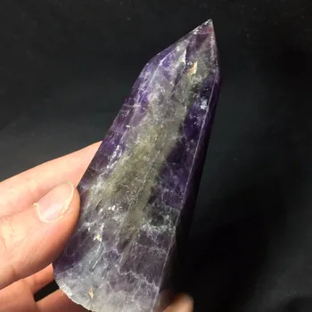 

2019 Home Decoration Accessories NEW PRODUCT 183g Natural Crystal Wand 100% Amethyst Healing Point Stone