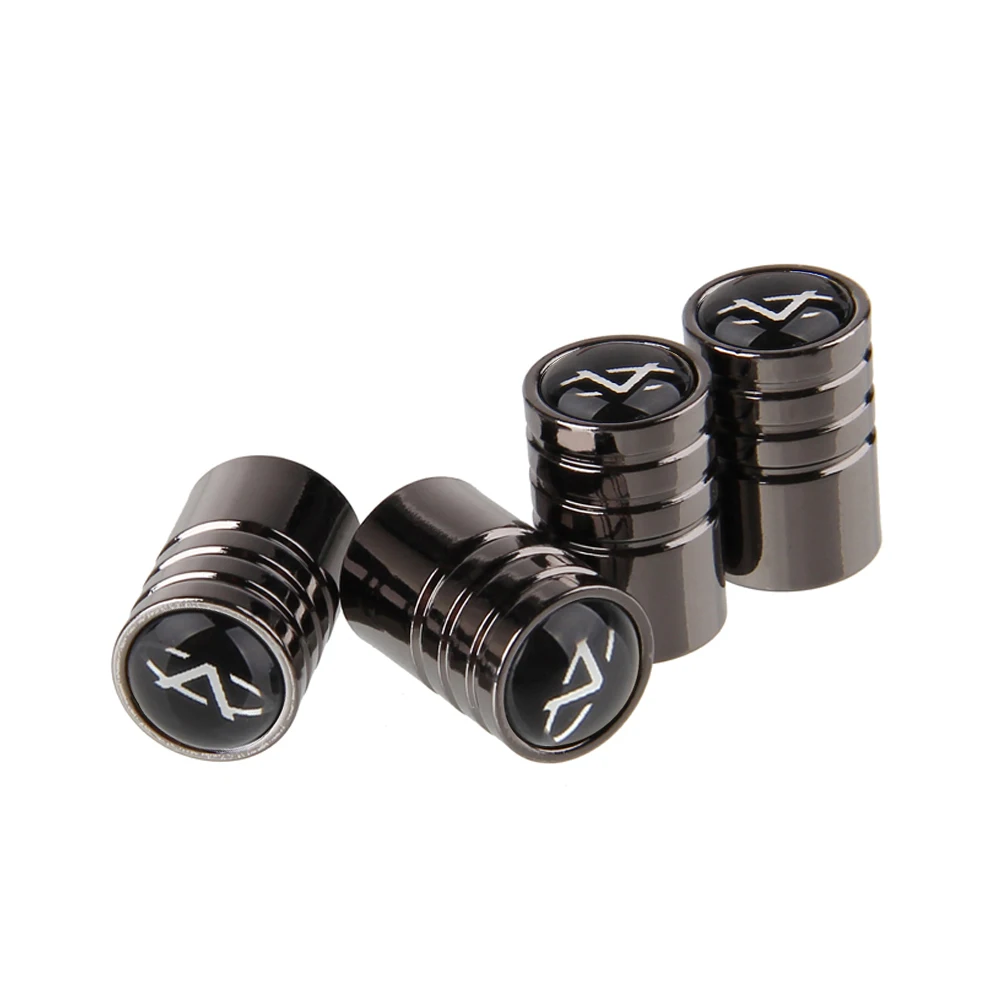 Tampa da haste da válvula de pneu roda emblema estilo do carro para chery fulwin qq tiggo 3 5 t11 a1 a3 a5 amuleto m11 fora automóvel pneu poeira capa
