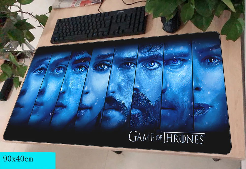 Game of Thrones mouse pad gamer 900x400mm notbook mouse mat large