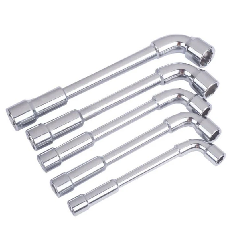 Size : 8mm xianggujie F L-Shaped Socket Wrench Double-Ended Elbow Perforated Outer Hexagonal Socket Pipe Wrench Size : 8mm xianggujie F L-Shaped Socket Wrench Double-Ended Elbow Perforated Outer Hexagonal Socket Pipe Wrench