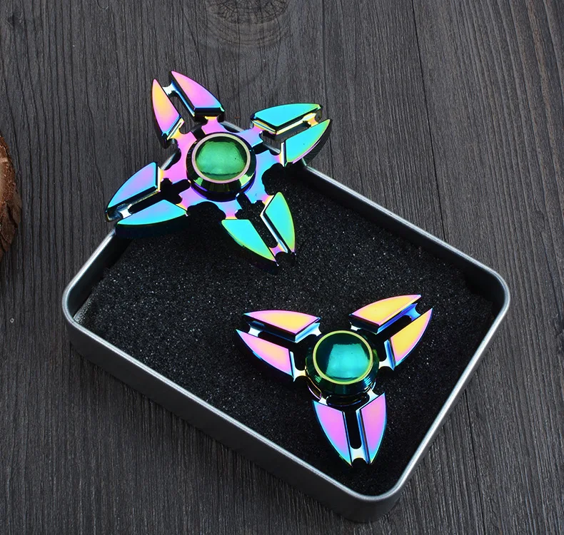 Круглый ручной Spinner Анти стресс для непосед игрушечные лошадки ручной, гироскопический, для релаксации Спиннеры Прохладный Подарки Быстрая