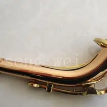 Улучшенный альт для саксофона на шею красная медь/Чистый медный корпус отличный звук