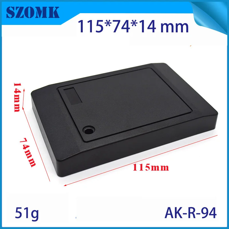 szomk IC card reader plastic enclosure for electronics project plastic sensor junction box distribution box instrument case plastic housing for pcb (1)