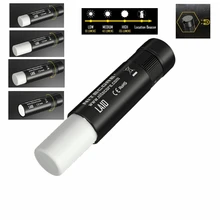 Nitecore LA10 135 люмен Мини EDC Отдых На Природе Nichia XP-G2 S3 СВЕТОДИОДНЫЙ Фонарик 1 х АА Батареи