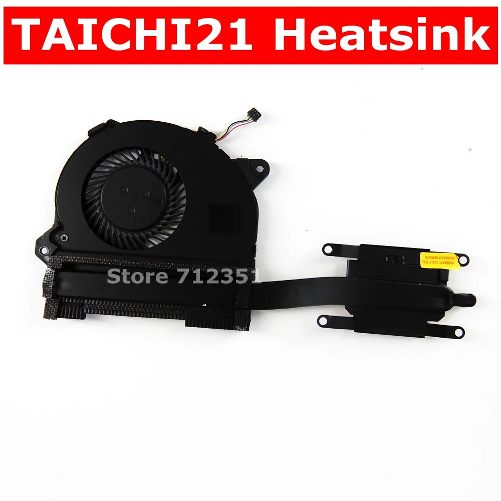 

TAICHI21 Heatsink Laptop CPU Cooling For ASUS TAICHI21 TaiChi 21 Ultrbook Notebook Motherboard CPU Fan Radiator Heat Sink Cooler