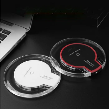 

30pcs/lot Qi Fast Wireless Charger For iPhone XS Max XR For Samsung Note 10 9 S9 Plus S8 S7 Xiaomi mix 3
