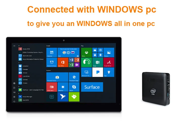 to connect with windows mini pc