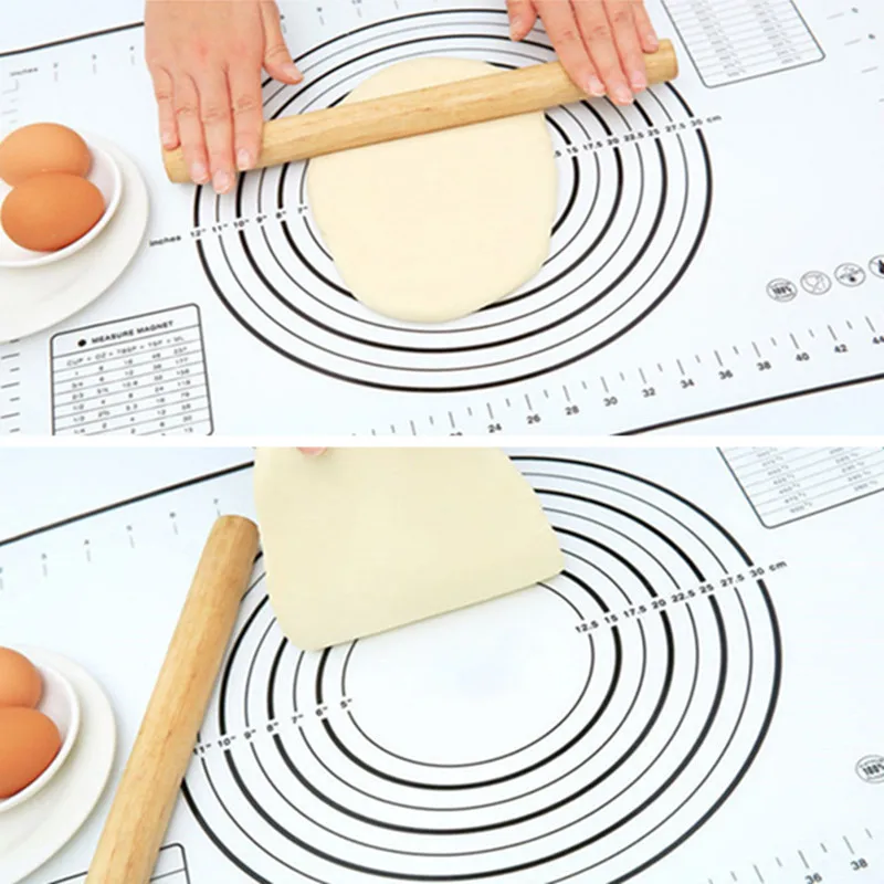 Силиконовые Нетоксическо Безвкусный коврик из стекловолокна торт тесто Rolling корабль испечь warePad печь паста Пособия по кулинарии инструменты