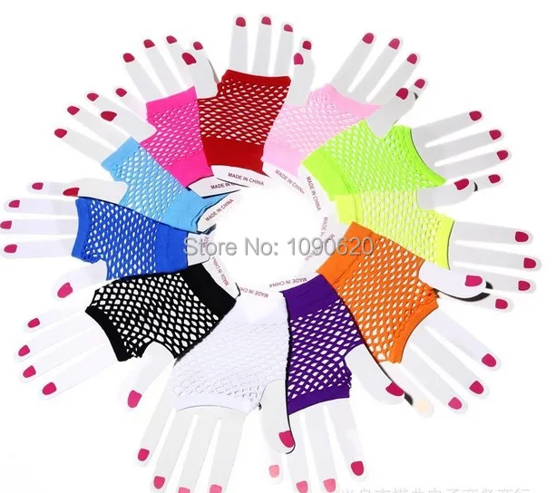 

2017 hot selling Mesh glove Performance rock street dance glove sexy glove Women Fingerless Gloves Sexy Party Lace Mittens