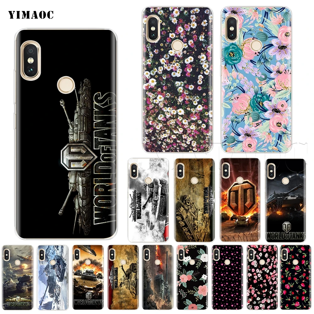 

YIMAOC World of Tanks WoT Case for Xiaomi Redmi Mi Note MAX 3 6a 7 8 9se mix 2s a1 a2 Lite mi6 mi8 se for pocophone f1