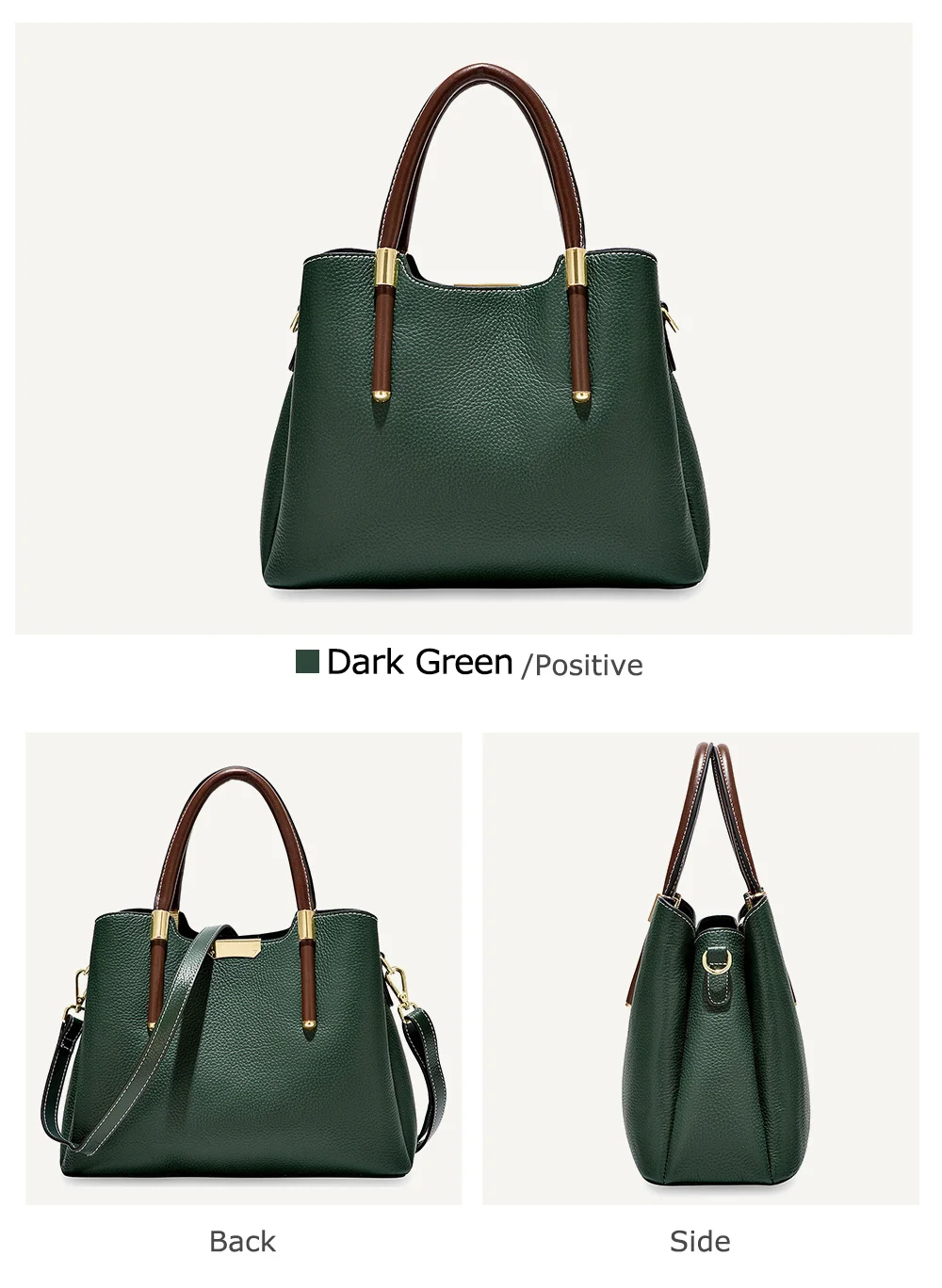 Сумка Zency более красивых цветов, натуральная кожа, Повседневная сумка, модная женская сумка через плечо, сумка-мессенджер, деловая сумка, коричневая