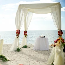 70 см x 1000 см отвесной органза Чехол для свадебного стула створки гостиничный Банкетный Декор сетка створки настольный бегун свадебные принадлежности