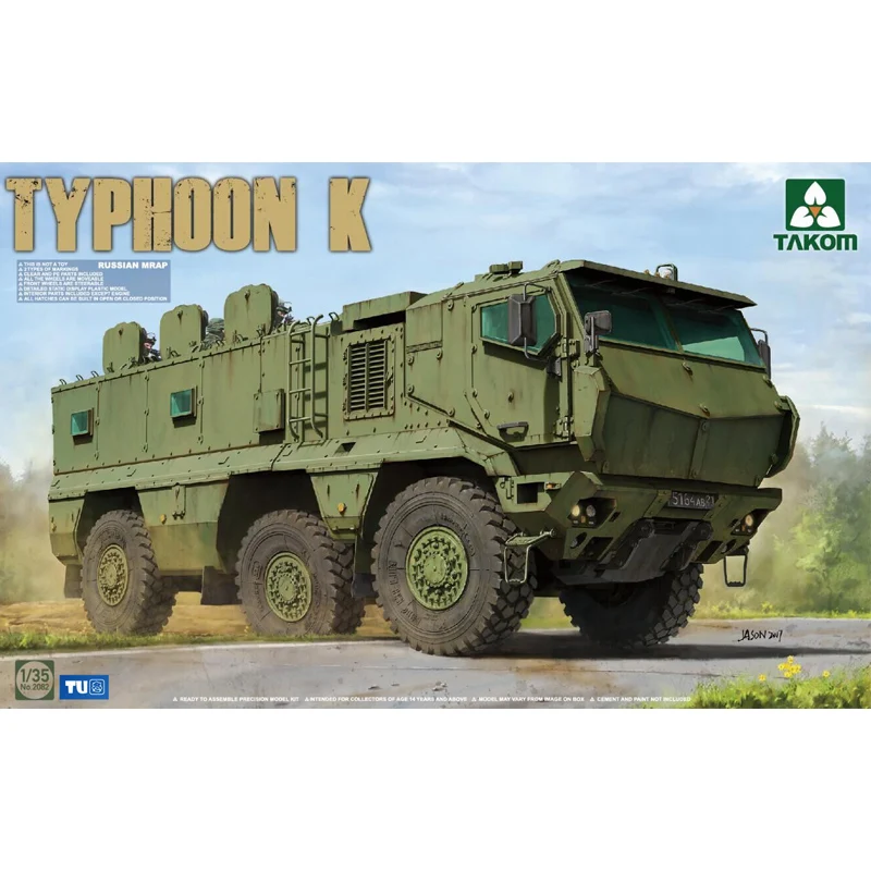 2082 TAKOM 1/35 русский Тайфун K модель хобби|Наборы для сборки моделей| |