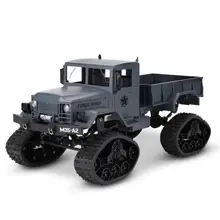 Симулятор внедорожника RC военный грузовик четыре колеса 24GH RC Гусеничный автомобиль модель дистанционного управления игрушки Горячая RC Гусеничный автомобиль