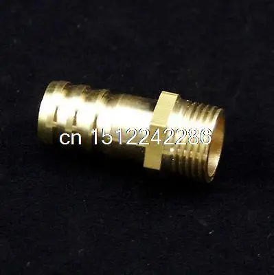 

5 шт. 1/2 "BSP Male-12mm Barb Шланг Латунный адаптер-переходник