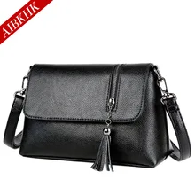 Aibkhk кисточкой из коровьей кожи Сумки Для женщин известных брендов Для женщин кожа Сумки качественную дамы Мужская тотализаторов ручка сверху Сумки Sac