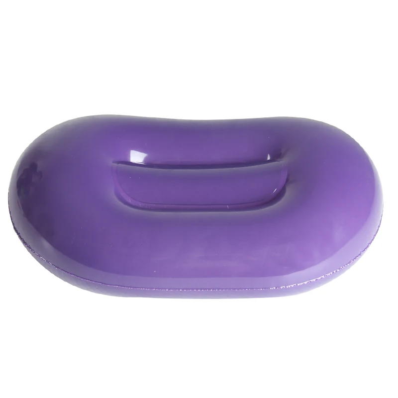 Маленькая надувная подушка надувная лодка кемпинг ПВХ сиденье толстый большой клапан Открытый Отдых deflatable Складная открытая сидячая поддержка - Цвет: purple