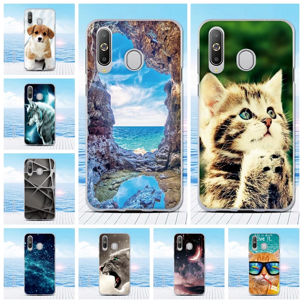 

For Samsung Galaxy A8s Soft Silicone Phone Cover For Samsung Galaxy A9 Pro 2019 Thin TPU Painting Bumper Case Back Shockproof