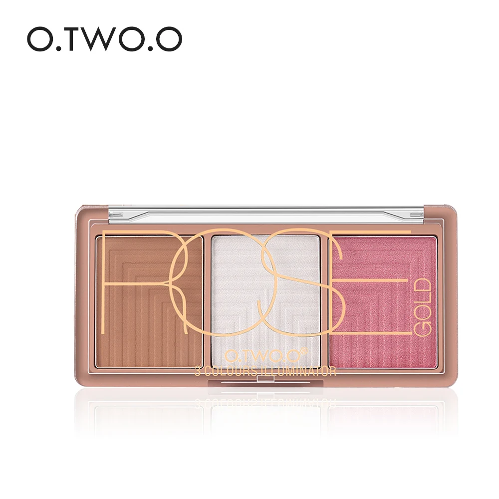 O.TWO.O Brand Contour Face Contour Powder Highlighter Blusher Bronzer