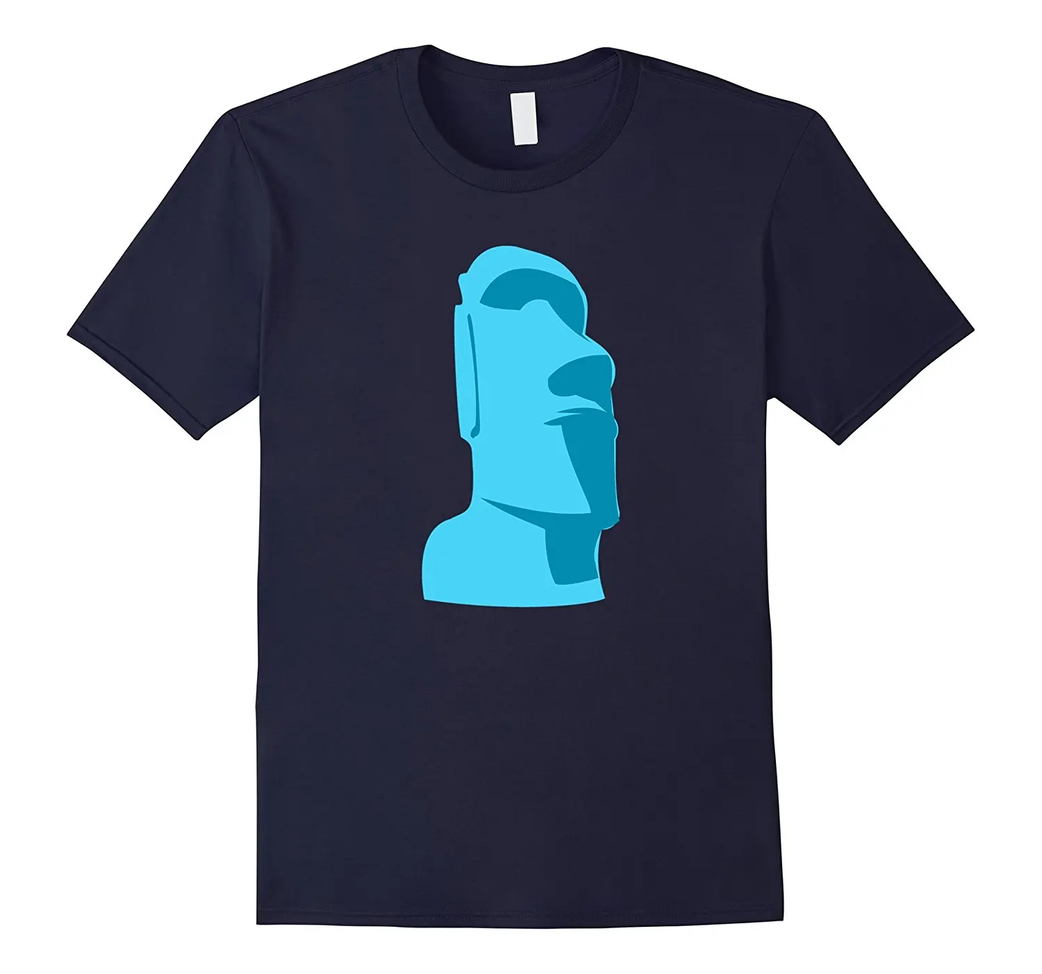 Синий тики моаи остров Пасхи Гавайскую подарок футболка|t-shirt|t-shirt t-shirtt-shirt blue |